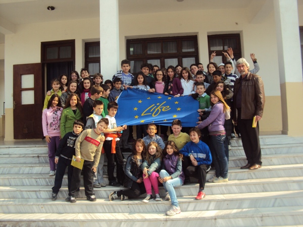 Students in Kalambaka